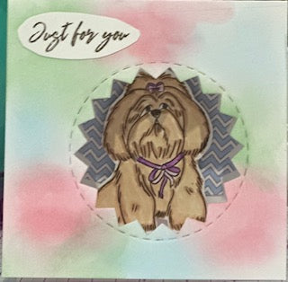 Cards: All Occasion: Just For You Dog