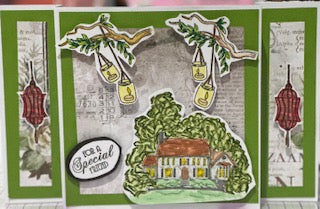 Cards: All Occasion: Special Friend Lanterns & Estate Backwards Gate Fold