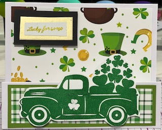Cards: St. Patricks Day: Lucky For Some Stepper