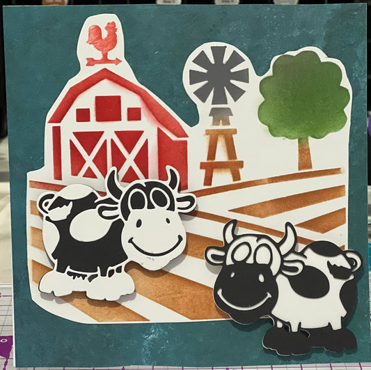 Cards:  All Occasion:  Cows on the Farm