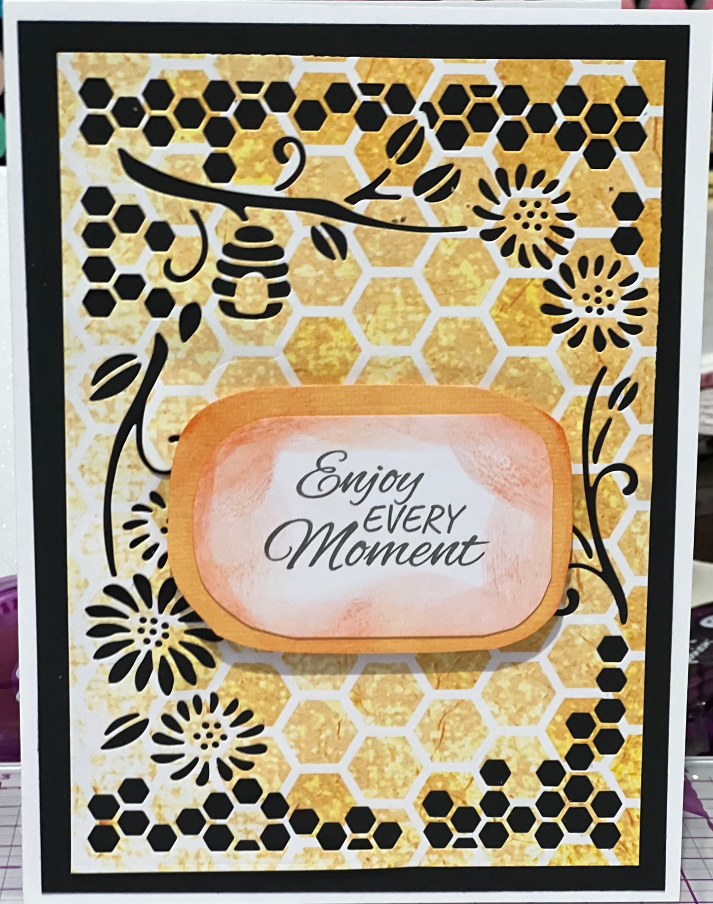 Cards:  All Occasion:  Enjoy Every Moment Bees