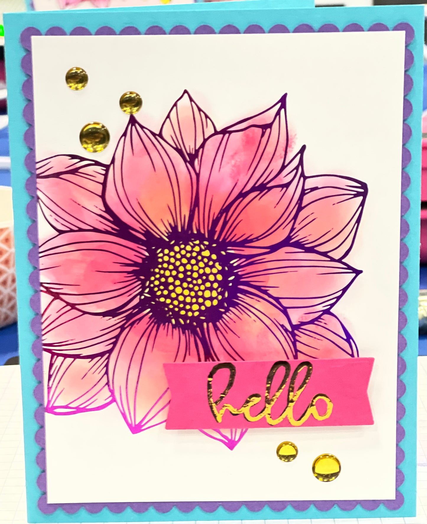 Cards:  All Occasion:  Hello Floral