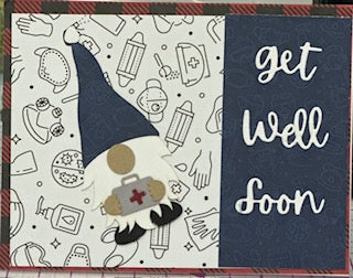 Cards:  All Occasion:  Get Well Soon Gnome