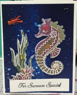 Cards:  All Occasion:  Special Seahorse