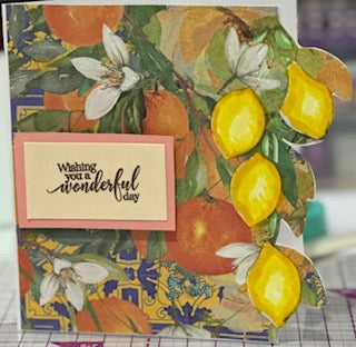 Cards:  All Occasion:  Wonderful Day Oranges & Lemons