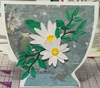 Cards:  All Occasion:  Daisies Tea Cup