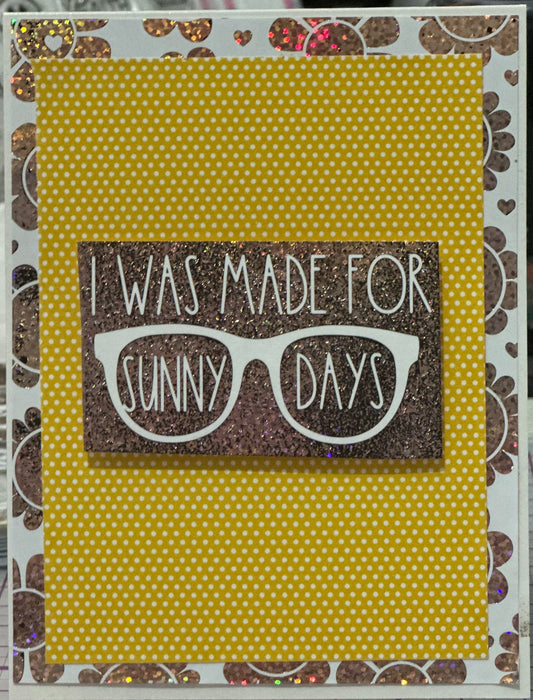 Cards:  All Occasion:  Made For Sunny Days Glasses