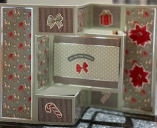 Cards:  Christmas:  Joy to the World Childhood Concertina