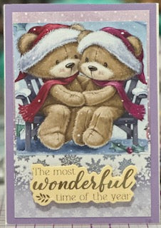 Cards:  Christmas:  Wonderful Time Bears