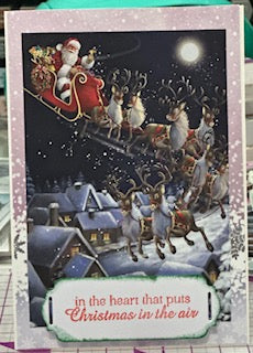 Cards:  Christmas:  Christmas in the Air Midnight Run