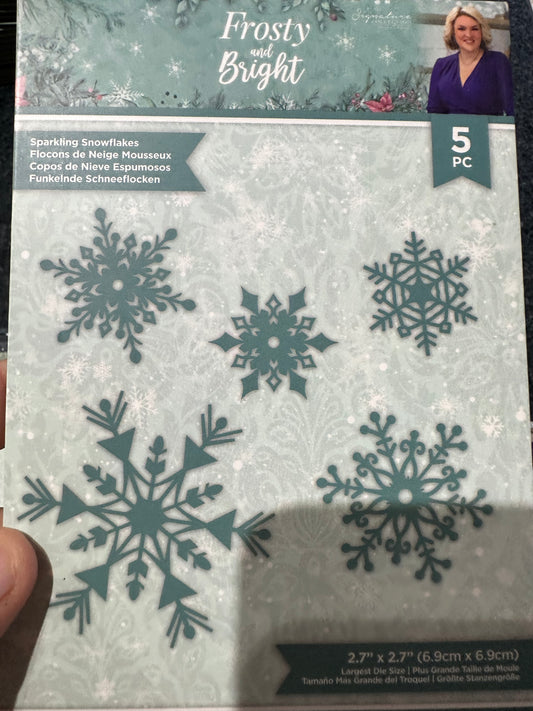 Tools:  Sparkling Snowflakes