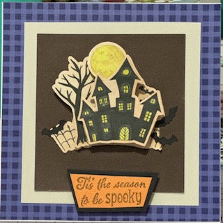 Cards:  Fall/Halloween:  Spooky House