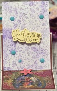 Cards:  Christmas:  Christmas Cheer Easel