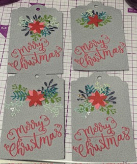 Tags:  Christmas:  Merry Christmas Florals