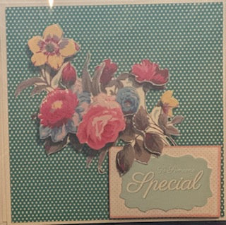 Cards:  All Occasion:  Someone Special Floral Decoupage