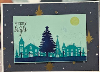 Cards:  Christmas:  Merry & Bright Village