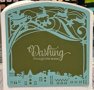 Cards:  Christmas:  Dashing