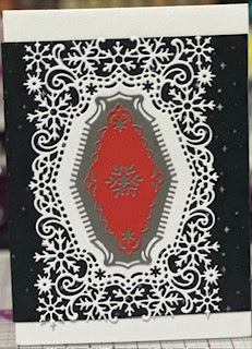 Cards:  All Occasion:  Touch of Red on White & Black