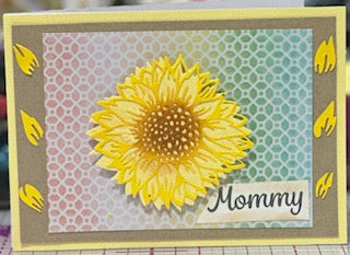 Cards:  Mother's Day:  Mommy Sunflower
