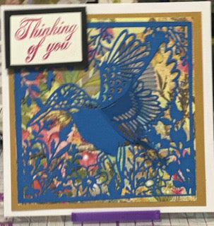 Cards:  All Occasion:  Hummingbird Thinking of You