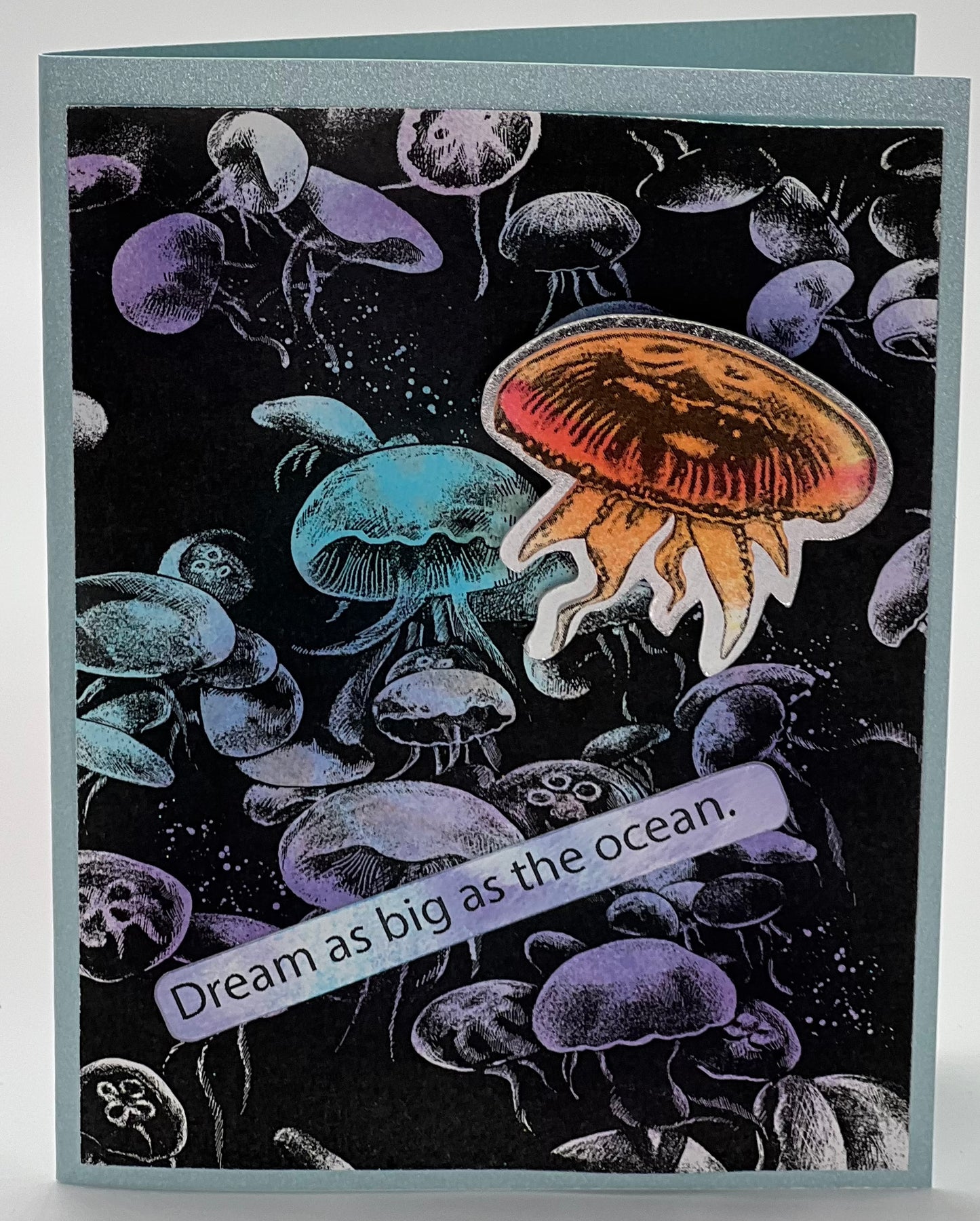 Cards:  All Occasion:  Floating Jellyfish