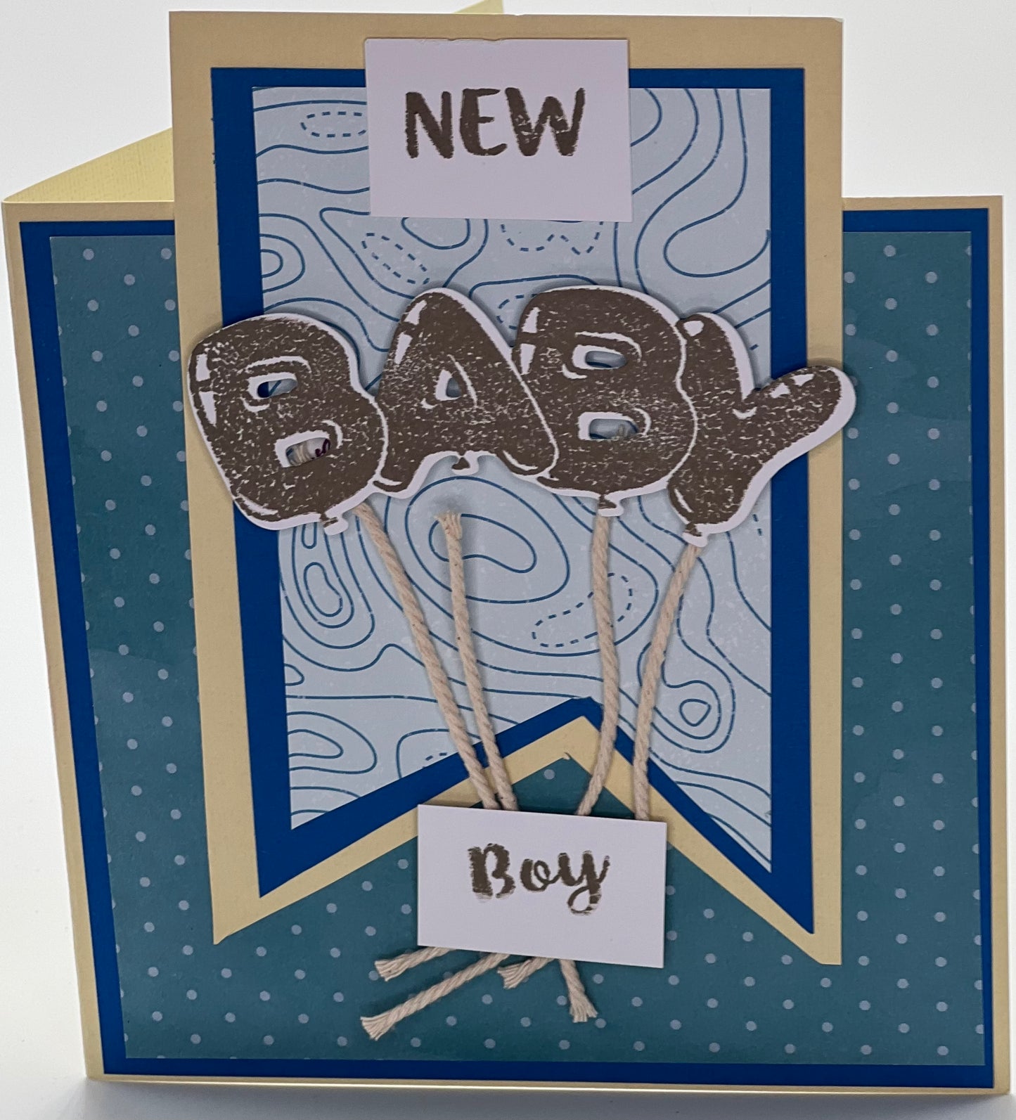 Cards:  Baby:  Baby Balloons