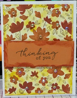 Cards:  All Occasion:  Thinking of You Fall Colors