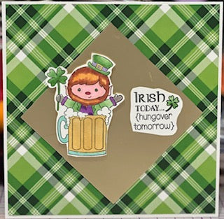 Cards:  St. Patricks Day:  Irish Today Hung Over Tomorrow