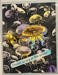 Cards:  All Occasion:  Floating Jellyfish